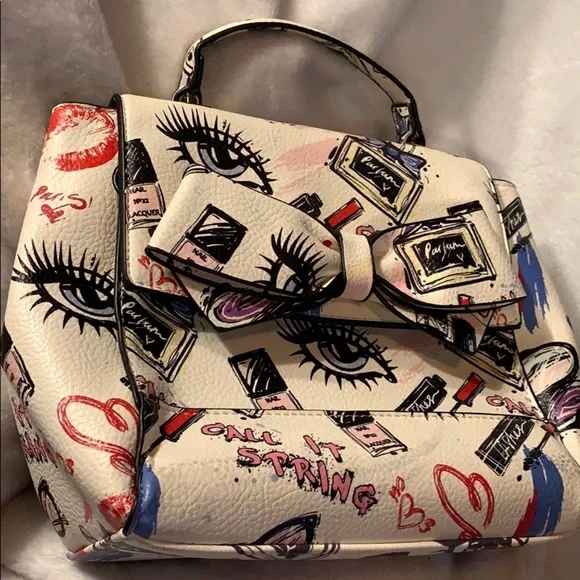 Satchel w/ Shoulder Strap by “Call it Spring” FUN! - Picture 13 of 16